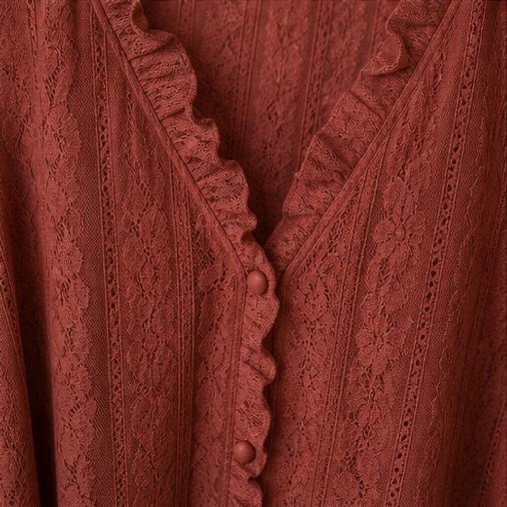 Rust Cami Blouse - Picture 4 of 6